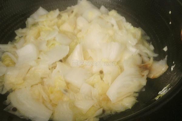 醋溜白菜的做法图解10