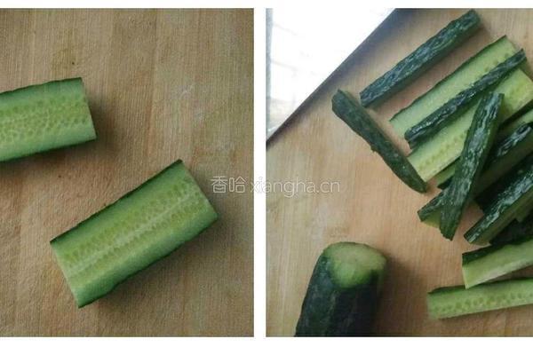 糖醋黄瓜的做法图解4