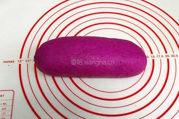 火龙果麻薯面包的做法图解12