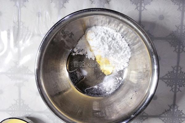 花生牛奶饼干的做法图解2
