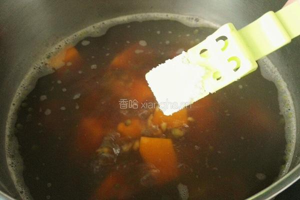 绿豆南瓜圆子汤的做法图解10