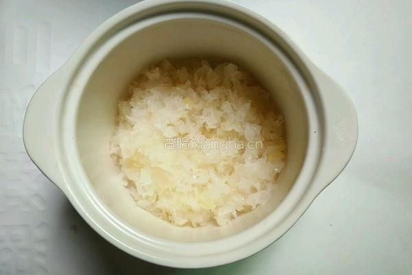 紫薯银耳羹的做法图解4