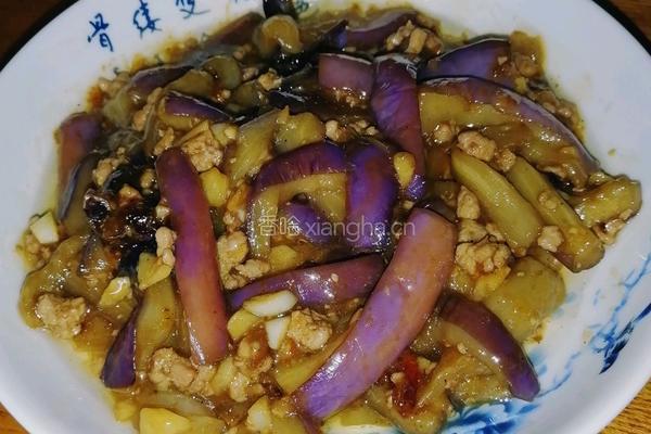 肉沫红烧茄子的做法图解8