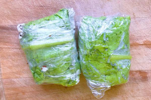 减脂早餐—生菜包饭卷的做法图解7