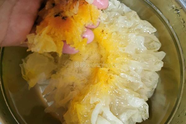 银耳红薯浆的做法图解3