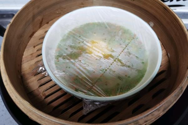 杂蔬蒸蛋的做法图解12