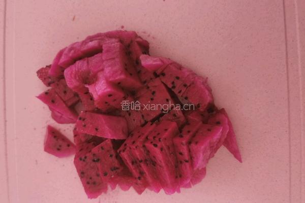 火龙果番茄美白果汁的做法图解5