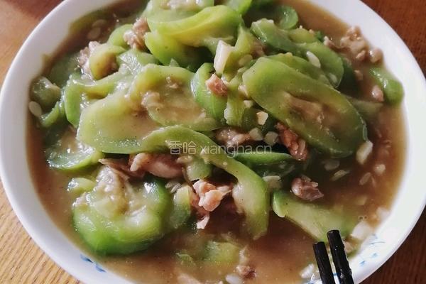 丝瓜炒肉丝的做法图解10