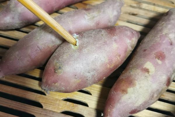 桂花蜂蜜红薯糍粑的做法图解3