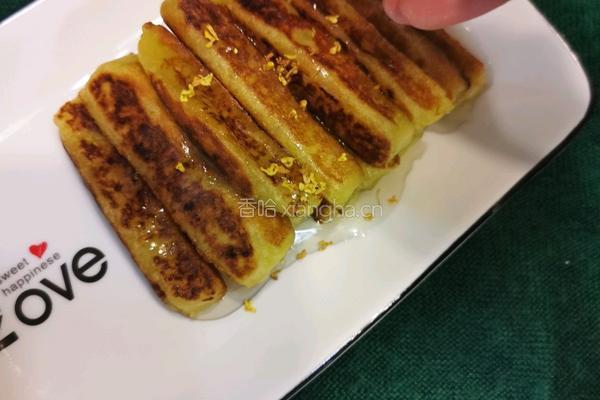 桂花蜂蜜红薯糍粑的做法图解17