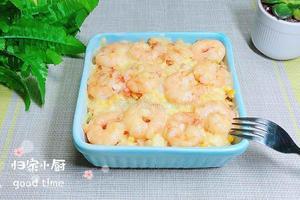 快手茄汁虾仁焗饭的做法图解16