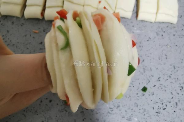 红椒火腿肠花卷的做法图解19