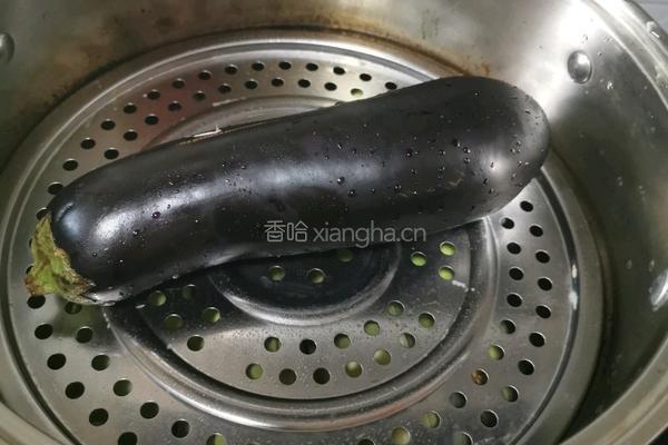 凉拌茄子的做法图解2