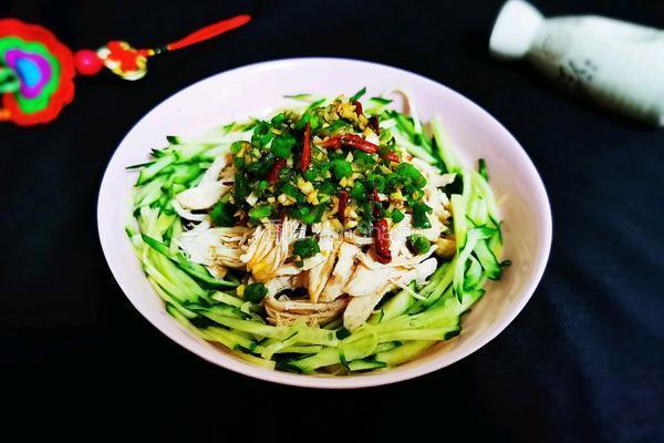 凉拌鸡胸肉的做法图解26