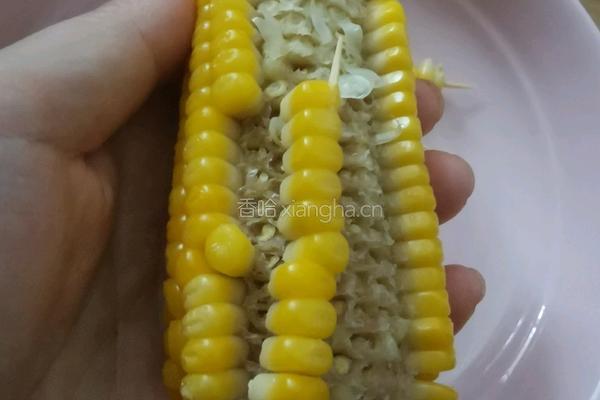 烧烤玉米串的做法图解3
