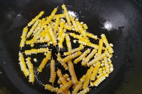 烧烤玉米串的做法图解7