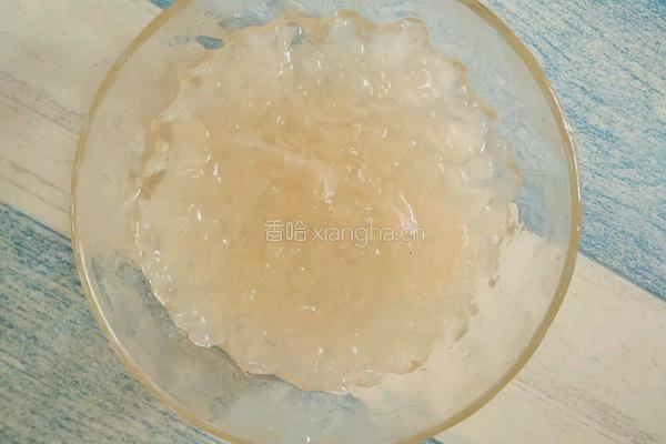椰果银耳羹的做法图解8
