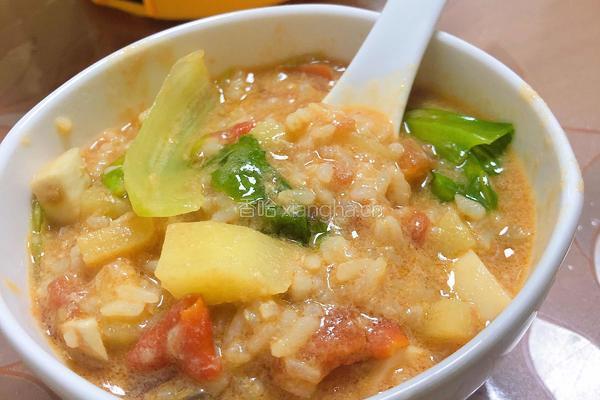 番茄土豆烩饭的做法图解17