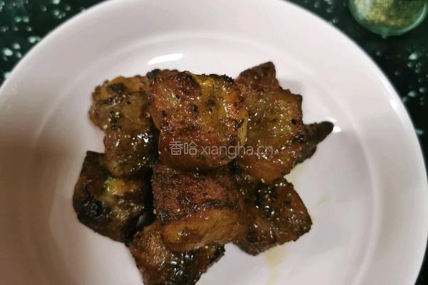 煎牛腩的做法图解7