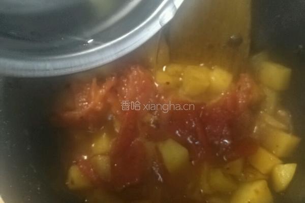 番茄炖土豆的做法图解7