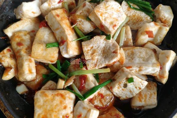 香煎豆腐的做法图解5