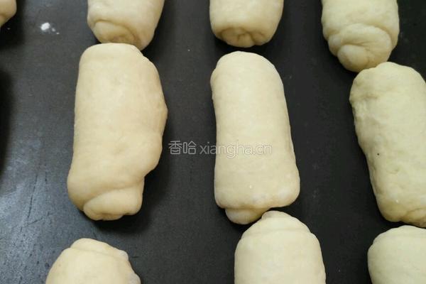 肉松火腿排包的做法图解3