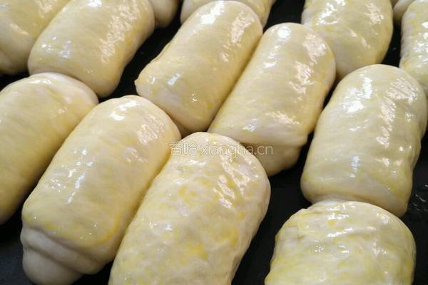 肉松火腿排包的做法图解4
