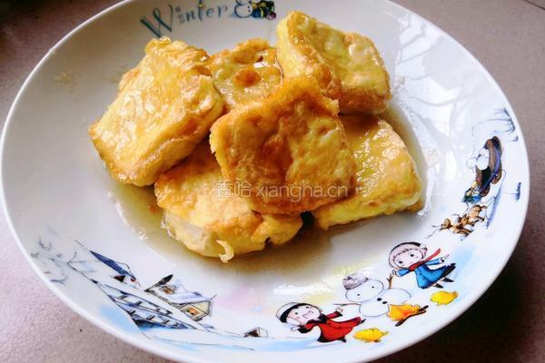 香煎金豆腐的做法图解12