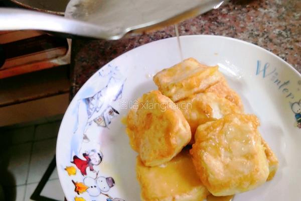 香煎金豆腐的做法图解11