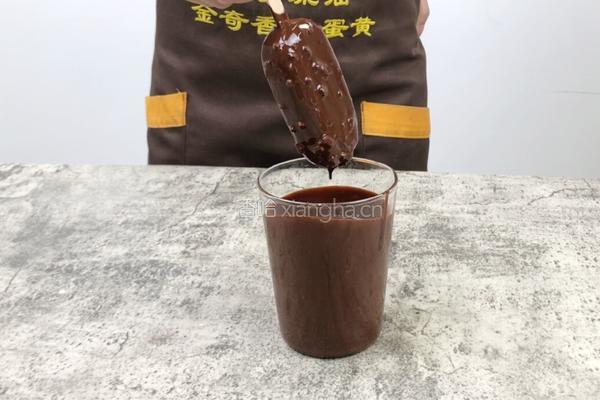 火爆网络的梦龙脆皮雪糕的做法图解13