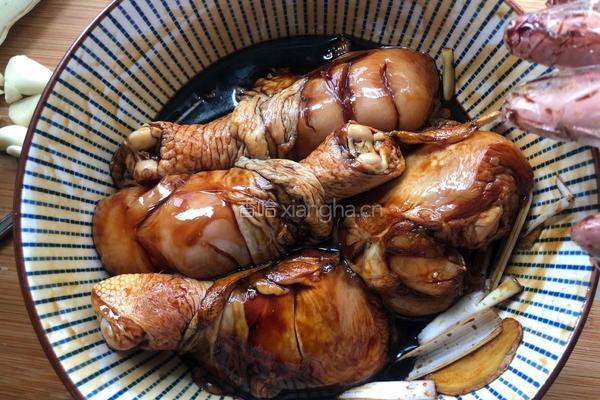 电饭煲鸡腿的做法图解9