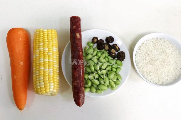 腊肠时蔬焖饭的做法图解1