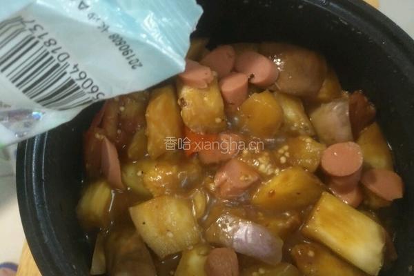 番茄炖茄子的做法图解10