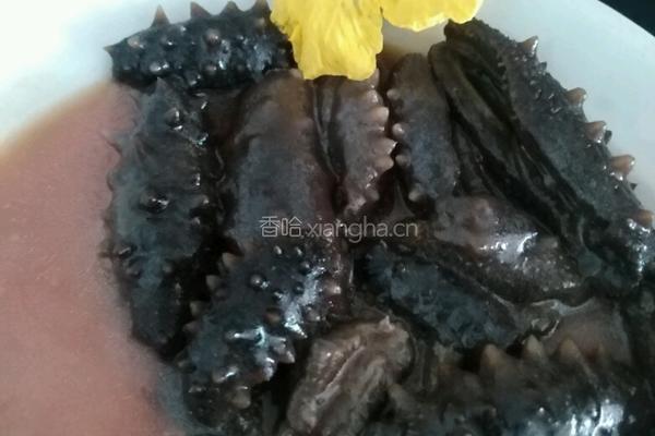 葱爆海参的做法图解6