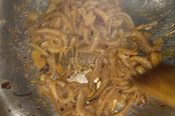 辣椒炒毛肚的做法图解4