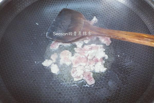 肉沫粉皮的做法图解3
