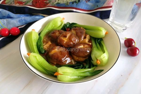 香菇油菜的做法图解11