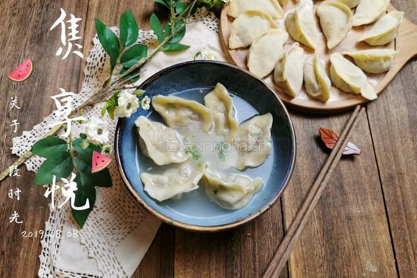 猪肉香菜水饺的做法图解13