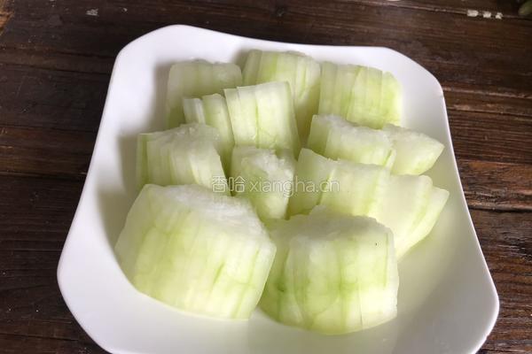 蒜香冬瓜的做法图解5