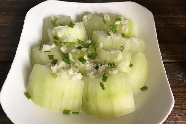 蒜香冬瓜的做法图解8