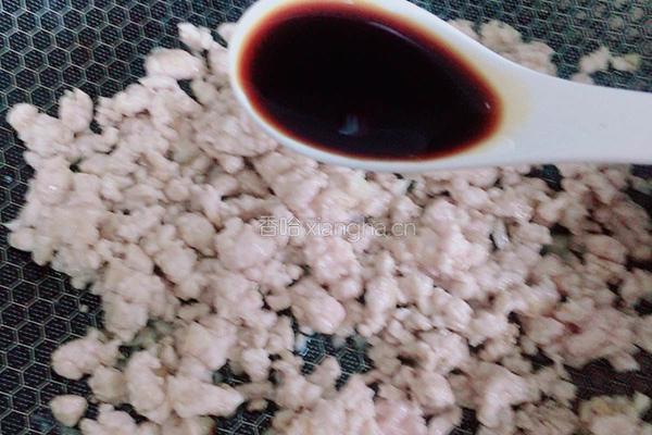 蒜苔炒肉末的做法图解3