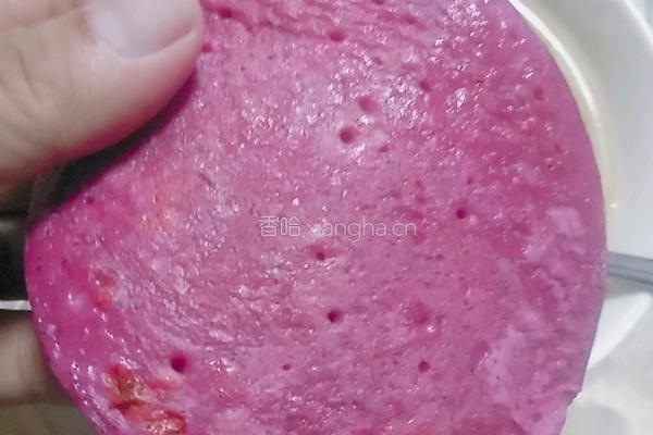 火龙果松饼的做法图解7