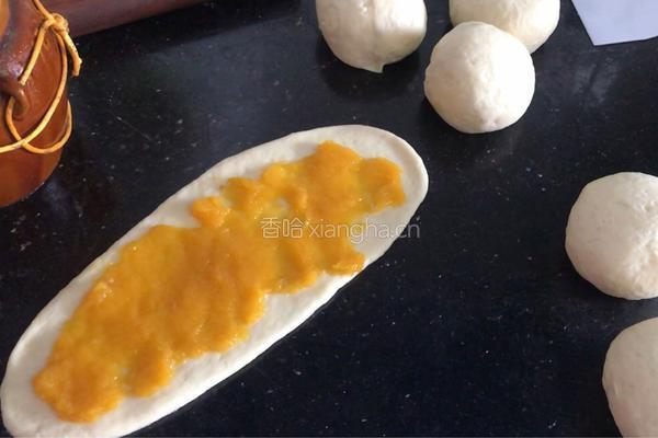 芒果酱葡萄干面包的做法图解8