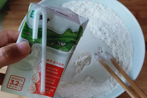 奶香燕麦馒头的做法图解4