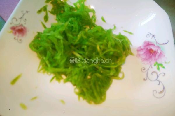苦瓜丝煎蛋的做法图解3