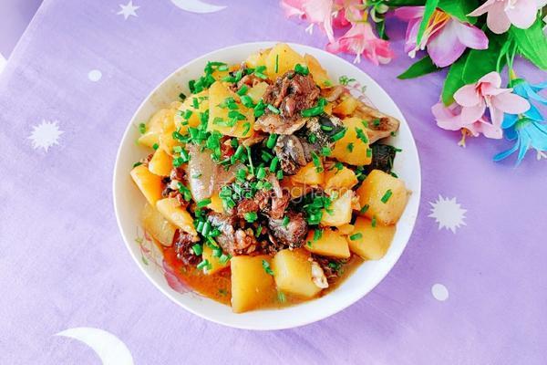 甲鱼烧土豆的做法图解21