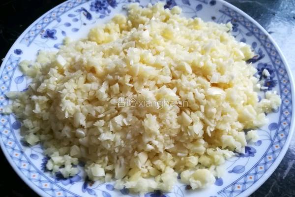 蒜蓉的做法图解3