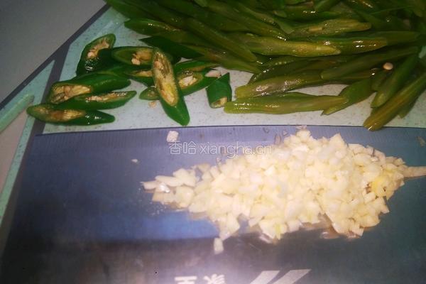 四季豆炒肉片的做法图解3