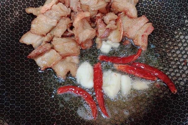 五花肉炒四季豆的做法图解4