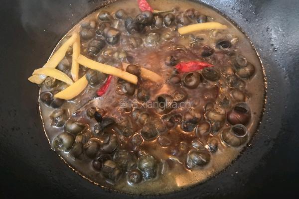 红烧螺蛳的做法图解9